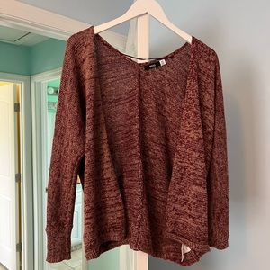 Urban outfitters BDG red open cardigan - small